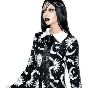 🖤 KILLSTAR | COZMIC DEATH RIBBON DRESS | NWT